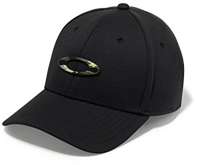 Oakley Herren Tincan Cap Hut, Schwarz/Tiger Mint Camo, SMALL
