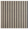 Homestyle4u Akustikpaneele 60x60 cm Wandpaneele Grau Wandverkleidung innen 1 Paneele Wand Holz Dekorpaneele MDF
