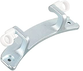Bisagra para Puerta de Lavadora, Aleación de Aluminio, Material Resistente, Fácil Instalación, Ajuste Universal, Adecuada para la Mayoría de Las Marcas, Pieza de Repuesto para