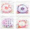 4st Taba Quetschspielzeug, Essens Spielzeug Stressabbau Kawaii Donuts Waffelkuchen Squishies Stressabbau Spielzeug OPP-Verpackungsgeschenke für Kinder Erwachsene zum Entspannen im Homeoffice