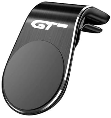 SDUEYZS Auto Lüftungsgitter Magnetische Handyhalterung für Peugeot gt GTI gtline 508 5008 3008 208 2008 308 Anti-Vibration Stabiler Autohalter Lüftungsgitterhalterung,Black-A