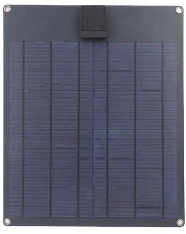 Fafeicy 35-W-Autobatterie-Solarladegerät, Wasserdichtes Panel-Kit mit Hoher Umwandlung und Intelligenter Steuerung für den Einsatz in Wohnmobilen und Kraftfahrzeugen
