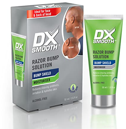 DX Smooth Bump Shield Moisturiser – Daily moisturiser and treatment cream for PFB – For Men – 50ml