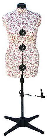 Sewing Online Verstellbare Schneiderpuppe Florentiner 8-Teilige | Mittel (M) [Größe EUR 44 bis 48]