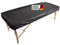 Promafit Housse de Table de Massage imperméable et résistante à l'huile en polyuréthane pour Table de Massage avec élastique Housse en polyuréthane pour Table de thérapie (Noir)
