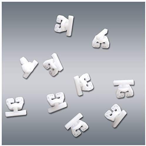 10 Stck. SeGaTeX Gardi-Stopp Uni-Feststeller für alle gängigen Innenlaufschienen