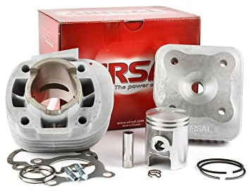 AIRSAL Haut MOTEUR Scoot Adaptable MBK 50 OVETTO 2T, Mach G-Yamaha 50 NEOS 2T, Jog-Aprilia 50 SR-MALAGUTI 50 F10, F12 -Alu Nikasil