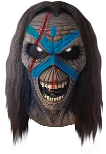 Trick Or Treat Studios Iron Maiden Eddie the Clansman Adult Latex Mask