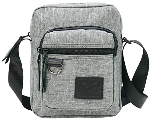 J.JONES Herren Schultertasche - Umhängetasche für Männer - Crossover Bag
