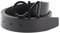Calvin Klein Herren Gürtel Ck Buckle Belt Ledergürtel, Schwarz (Black), 115 cm