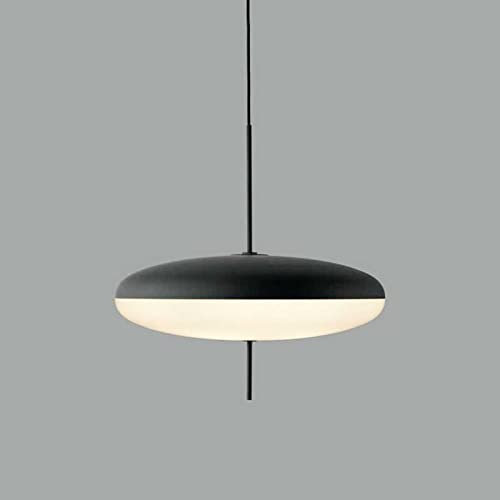 LZH FILTER Kuppel Pendelleuchte, Verstellbare UFO-Hängelampe, 30 cm eiförmiger Simple Art Kronleuchter, für Restaurant-Bar-Treppe