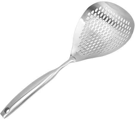 Cucchiaio da Cucina Cucchiaio da Cucina Cucchiaio da Cucina in Acciaio Inox Mestolo Colino da Ragno Colino da Cucina Schiumarola Cucchiai Scanalati