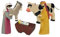 Heilige Familie | 6-teiliges Krippenfiguren Set | Holztiger | Weihnachtskrippen Zubehör