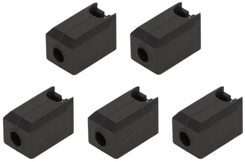 5-teilige Silikon-Sockenabdeckung für Bambu Lab X1 Carbon X1C P1P 3D-Drucker Extruder Hotend Schutzhülle Heizblock Wärmeisolierung, Hilft bei der Stabilisierung der Kühlung