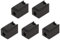5 Pezzi Copertura Calzino in Silicone per Bambu Lab X1 Carbon X1C P1P Stampante 3D Estrusore Hotend Copertura Protettiva Blocco Riscaldatore Isolamento Termico, Aiuta a