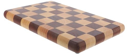 Hoement Tagliere Legno Piccolo in Acacia Doppia Faccia Per Carne Verdure Frutta Uso Domestico Professionale