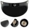 Motorcycle Helmet Visor Peak Protector Shield, Easy Installation, Sun and Wind Protection
