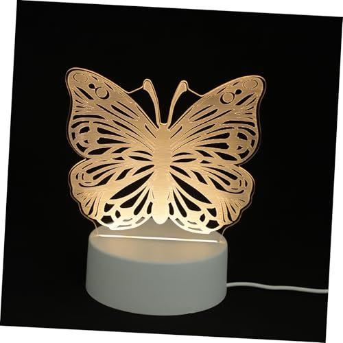 Warmhm Nachtlicht Schmetterling Touch-tischleuchte Ohne Akku Schlafzimmer Dekorative Stimmungsbeleuchtung Für Mädchen Und Wohnräume