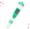 Milisten Aräometer für spezifisches Gewicht elektronisches Hydrometer Nummer digitales Hydrometer Meter Tester Nahrungsmittel-Aräometer aquarien teich Pool Salinometer Saltwater Green