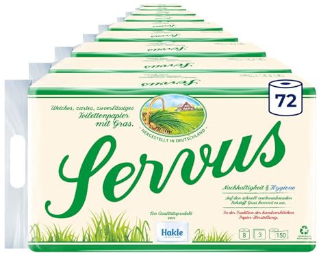 Hakle - Toilettenpapier Servus - 8x9 Rollen