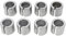 8 PCS Manguitos De Terminal De Bateria, Adaptadores de Poste para Batería Coche, Convertidor Universal de Borne Batería para Conexión Anodo y Cátodo, Compatible con Bornes Batería 12V