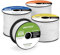 Brotree Corde Tresse Polyester 5mm x 30m Blanc, Bobine - 300 KG Charge de Rupture