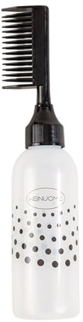 Peine de tinte para el cabello, dispensador de tinte para el cabello, aplicador de botella de tinte para el cabello, herramienta de peinado de salón
