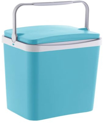 SP Berner - Nevera Portátil Campos 24L - Caja Térmica Resistente de Plástico para Campo - Asa Ergonómica y Cierre Hermético - Fabricada en España - Color Azul Cielo
