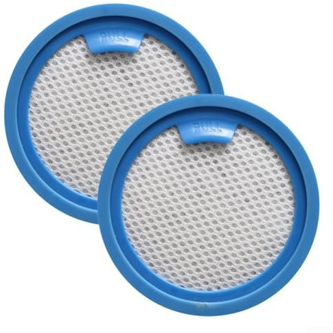 Replacement Vacuum Cleaner Filters for AEG Series 7000 and 6000 Cordless Models 2 Pre Filters or 2 Fine Dust Filters Supporting 5 Stage Filtration System (filter wool)