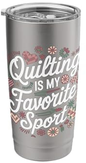 Quilter Quilt Quilting Stainless Steel Insulated Tumbler