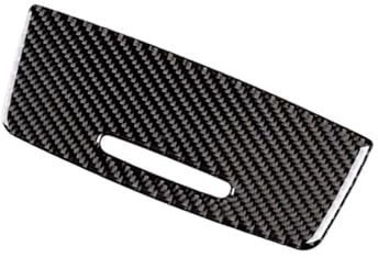 Auto Innenraum Autoinnenausstattung Mittelkonsole Zigarettenanzünder-Abdeckung Verkleidung Echtkohlefaser Für 3er E90 E92 2005-2009 2010 2011 2012 Auto Interieur Zubehör
