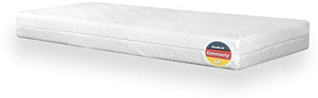 Charlottes Möbelkaufhaus Senioren Matratze 90x200 cm. Flexible Tonnentaschenfedern für optimale Druckentlastung und Körperanpassung