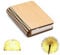 Buchlampe Faltbar Holz, Mini Buch Licht Magnetische USB Wiederaufladbare 880mAh Lithium-Batterien LED Book Light für Dekor, Personalisierte Geschenke,Geburtstagsgeschenk für Frauen,,Mama-Warmes Weiß