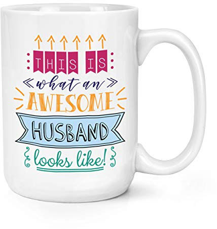 This is What an Awesome Husband Looks Like 15oz Large Mug Cup