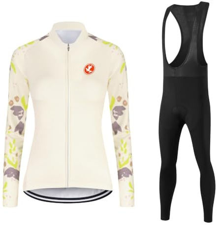 UGLY FROG 2018 Damen Winter Radtrikots mit Tr?gerhose Pro Rennen Team Thermal Radfahren Langarm Radhose MTB Radbekleidung Radfahren Anzug Cycling Jersey Pants Set Suit