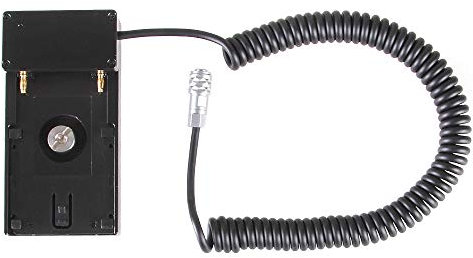 Hersmay 12V NPF Batterieplatte Basishalter Halterung Adapterplatte für Blackmagic Pocket Cinema 4K 6K Kamera BMPCC 4K/6K Kameras Kompatibel mit Sony NP-F970 F960 F770 F750 F570 F550 Batterie