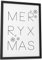 Papierschmiede® XMAS Poster, A4 (21x30 cm) Deko mit Spruch zu Weihnachten, Wohnzimmer Wanddeko, Schlafzimmer, Küche Dekoration ohne Rahmen, Merry XMAS