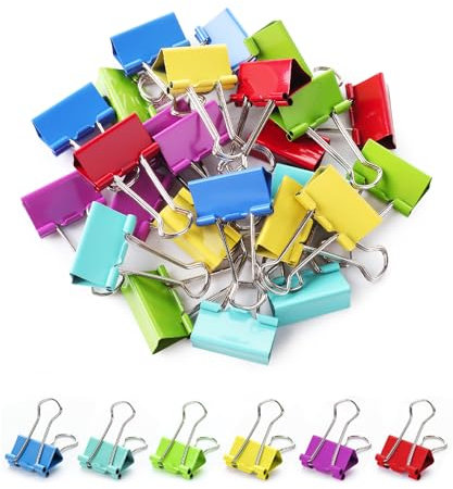Mr. Pen Heftklammern, farbig, 32 mm, 25 Stück