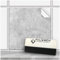 FoLIESEN Fliesenaufkleber 20x20 cm für Bad, Küche, Badezimmer - Fliesen-Folie selbstklebend - 50 Klebefliesen + Rakel, .:Gorreto - 20x20 cm