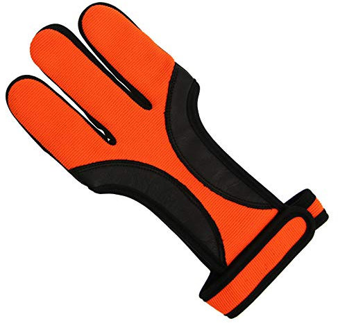 elToro Chroma - Schießhandschuh - Farbe: Orange - Größe: XL; Zubehör Bogenschießen, Pfeil und Bogen, Bogensport, Handschuh