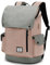 Wind Took Mochila Mujer Mochilas Escolares Mujer de 15.4 Pulgadas para Niñas Impermeable Mochila Universidad Elegante Multiusos para Viajes/Colegio/Trabajo Rosa y gris