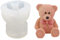 luukiy Moule en Silicone Ourson 3D Ours Moule Silicone Animaux Moule À Glaçons pour Bricolage Chocolat, Bonbons, Gâteau, Cuisson