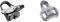LOOK Cycle - KEO 2 Max Carbon Bike Pedale - 500mm² große Kontaktfläche & Cycle - KEO Grip Fahrrad-Cleats mit Memory-Positionier-Funktion