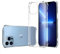 Melomon Crystal Clear Case for iPhone 13 Pro Max(6.7), Premium Ultra Slim Flexible Transparent Case, Shockproof with Hard PC Back and Air Cushion, Corner Protection and Raised Edges