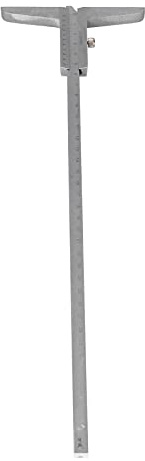 Calibro di Profondità 0,02 strumenti di misura pinze di misura angolari Mm Strumento di Misurazione Micrometrico Ad Alta Precisione Calibro a Corsoio in Acciaio Inossidabile Cromato(0-300mm)