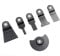 SäGebläTter, 6 pcs Einhell Multitool ZubehöR,SäGeblatt Multitool,Standard Oszillierende Multitools SäGebläTter Hartstahl Power Cutter Tools KreissäGebläTter FüR Heimwerker Ausschneiden