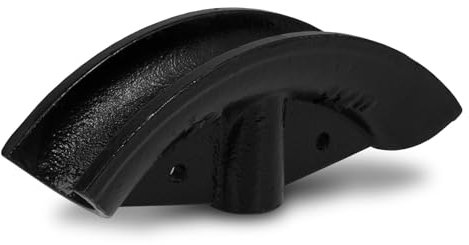 EBERTH Druckstück 1-1/2 für hydraulische Rohrbiegemaschine, für Rohre mit max. Ø 1-1/2 Zoll, Gusseisen lackiert, rostfrei, Zubehör oder Ersatzteil für Rohrbieger Rohrbiegegerät hydraulisch