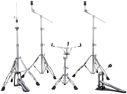 Mapex HP4005 Venus 400 Series Hardware-Pack mit einzelnem Pedal, verchromt, 5-teilig