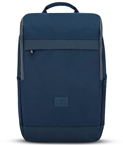 Johnny Urban Backpack Women & Men Dark Blue - Jasper - Daypack Made from Recycled PET Bottles - Laptop Bag 16 Inch for Work & Leisure - Water-Repellent