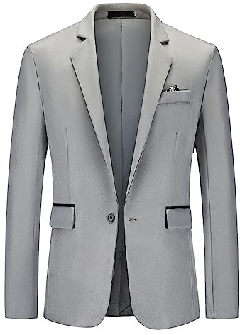 liaddkv _ Veste pour homme, veste de sport élégante, veste de costume, veste de smoking, veste slim fit à bouton unique, veste de costume pour homme, veste blazer, veste de costume noire pour homme